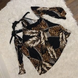 Venus x3 Cold Shoulder formal Blouse